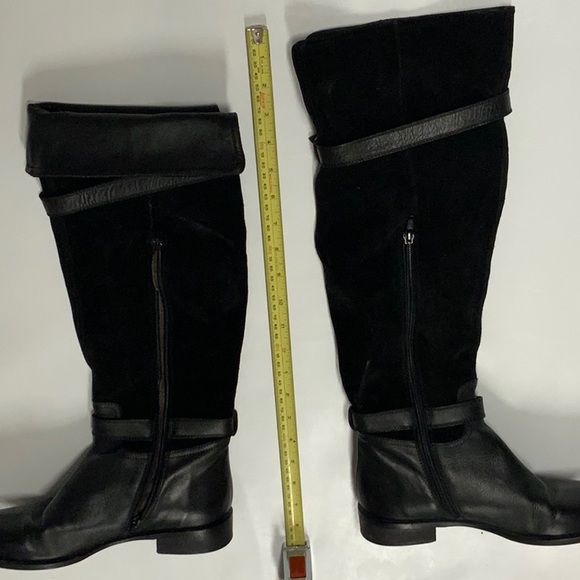 Black cuff boots, size 7 1/2 N - Picture 7 of 7